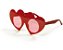 Acessório Óculos Vermelho Romântico com 1 Unidade - Ref 29001716 Cromus - Imagem 1