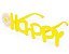 Acessório Óculos Amarelo Happy com 1 Unidade - Ref 29003312 Cromus - Imagem 1