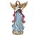 Anjo Decorativo de Resina Tocando Harpa - Coleção Anjos - Ref 1017840 Cromus - Imagem 1