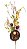 Galho Decorativo com Flores, Ninho e Ovos de Páscoa 62cm - Coleção Fondant - Ref 1620229 Cromus - Imagem 1