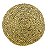 Sousplat Fibra de Capim Natural 38x2cm - Bandejas e Sousplats - Ref 1822709 Cromus - Imagem 1