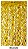Cortina Decorativa Espiral 2x1mts Dourado - CCS Decorações - Imagem 1