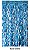 Cortina Decorativa Espiral 2x1mts Azul Claro - CCS Decorações - Imagem 1