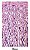 Cortina Decorativa Espiral 2x1mts Rosa - CCS Decorações - Imagem 1