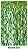 Cortina Decorativa Espiral 2x1mts Verde Claro - CCS Decorações - Imagem 1