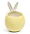 Cachepô Ovo Amarelo com Orelhas Coelho Branca - Coleção Confeitos - Ref 1822757 Cromus - Imagem 1