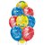 Balão de Latex Decorado Festa Sonic 12 Polegadas com 10 Unidades - Ref 117326.0 Regina - Imagem 1