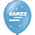 Balão de Latex Decorado Festa Games 9 Polegadas com 25 Unidades - Ref 116231.4 Regina - Imagem 2