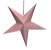 Estrela de 5 Pontas Decorativa de Papel Branca e Vermelho 55cm - Coleção Origami - Ref 1614352 Cromus - Imagem 1