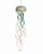 Enfeite Formato Água Viva 30x10x10cm - Coleção Seychelles - Ref 1694459 Cromus - Imagem 1