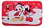 Tapete Antiderrapante Mickey e Minnie Noel Disney 60x40x1cm - Natal Disney - Ref 1593007 Cromus - Imagem 1