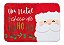 Tapete Antiderrapante Rosto Noel 60x40x1cm - Ref 1020570 Cromus - Imagem 1