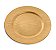 Sousplat de Melamina Efeito Madeira Dourado 33cm - Ref 1240056 Cromus - Imagem 1