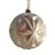 Bolas de Natal Fosca Chá com Estrelas 8cm Jogo com 6 Unidades - Ref 1107862 Cromus - Imagem 1