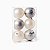 Bolas de Natal Perolada e Craquelada Prata 8cm Jogo com 6Un - Bolas Natalinas - Ref 1350271 Cromus - Imagem 1
