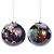 Bolas de Natal Avengers Herois Sortida 6cm Jogo com 6 Unidades - Natal Marvel - Ref 1118096 Cromus - Imagem 4