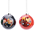 Bolas de Natal Avengers Herois Sortida 6cm Jogo com 6 Unidades - Natal Marvel - Ref 1118096 Cromus - Imagem 5