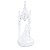 Sagrada Familia Transparente com Led Branco 3AAA 31x11x8cm - Ref 1200903 Cromus - Imagem 1