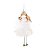 Enfeite de Pendurar Anja com Coroa e Vestido 15x5x5cm com 1 Unidade - Dolls - Ref 1240846 Cromus - Imagem 1