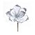 Flor de Natal Magnólia Branca e Prata - Flores Cabo Curto - Ref 1920485 Cromus - Imagem 1