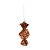 Enfeite Pendurar Bala Losango Marrom 10x5x5cm com 1 Unidade - Ref 1113010 Cromus - Imagem 1