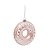 Enfeite de Pendurar Donut Rosa Candy 10x10x2cm com 1 Un - Ref 1205491 Cromus - Imagem 1