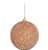 Bolas de Natal Glitter Cobre 10cm Jogo com 4Un - Ref 1923799 Cromus - Imagem 1