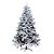 Árvore de Natal Pinheiro Nevado 120cm com 728 Hastes - Coleção Andes - Ref 1025834 Cromus - Imagem 1