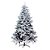 Árvore de Natal Pinheiro Nevado 180cm com 1700 Hastes - Coleção Andes - Ref 1025836 Cromus - Imagem 1