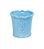 Vaso de Cerâmica Azul Claro 7.7x7.4cm com 1 Unidade - Ref 29000936 Cromus - Imagem 1