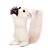 Esquilo Bege e Branco Segurando Pinha 19x11x17cm - Ref 1016462 Cromus - Imagem 1