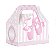 Caixa Surpresa Maleta Festa Ballet Bailarina 12x8x12 com 10 Un - Ref 23010630 Cromus - Imagem 1
