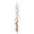 Galho Longo de Natal Nude de Glitter 170x15x3cm - Ref 1202225 Cromus - Imagem 1