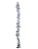 Galho Longo Pinheiro Nevado com Pinhas 195x20x9cm - Ref 1020839 Cromus - Imagem 1