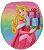Kit Tapetes Para Banheiro Princesas Natal Jogo com 3 Un - Natal Disney - Ref 1020575 Cromus Jogo De Banheiro 3 Peças - Imagem 2