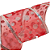 Fita de Natal Voal Vermelha com Bolas Prata de Glitter 6,3x914cm - Fitas Natalinas - Ref 1418096 Cromus - Imagem 2