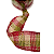 Fita Aramada de Natal Xadrez Vermelho, Nude 6,3cmx9,14m - Ref 1923237- Cromusxx - Imagem 1