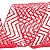 Fita Aramada de Natal Voal Vermelho com Estampa Missioni de Glitter 3.8x9.14cm - Ref 1614541 Cromus - Imagem 7