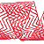 Fita Aramada de Natal Voal Vermelho com Estampa Missioni de Glitter 3.8x9.14cm - Ref 1614541 Cromus - Imagem 2