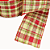Fita de Natal Aramada Xadrez Vermelho, Verde e Nude 6,3X9,14m - Ref 1008769 Cromus - Imagem 5