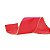 Fita Aramada de Natal Vermelho Camurça 6,3x9,14cm - Ref 1240460 - Cromus - Imagem 1
