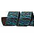 Fita Aramada de Natal Listras Zebra Azul e Preto 6.3x9.14cm - Ref 1213992 - Cromus - Imagem 1