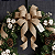 Fita Aramada de Natal Juta Natural Poá Branco 3.8x9.14cm - Ref 1614433 - Cromus - Imagem 3