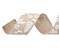 Fita Aramada de Natal Juta Cru com Estampas Pinheiros e Flores 6,3CMx9,14M - Ref 1012918 - Cromus - Imagem 1