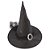 Chapéu de Bruxa Preto Elegante com Laço Tule - Ref 29004088 Cromus - Imagem 1