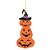 Plaquinha de Feltro Aboboras 23x50cm com 1 Un - Ref 29003198 - Halloween Cromus - Imagem 1