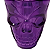 Copos Para Shot Rosto Caveira Roxa com 4 Unidades 4x5x4cm - Ref 1141691 Cromus - Imagem 4