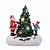Mini Cenário de Natal Noel com Crianças com Luz 12x11x6cm - Ref 1025502 Cromus - Imagem 1