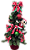 Mini Árvore de Natal Disney Verde e Vermelha com Pelúcia 60cm - Ref 1990037 Cromus - Imagem 1