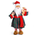 Boneco Papai Noel de Pijama em Pé com Ginger 45cm - Ref 1049901 Cromus - Imagem 1